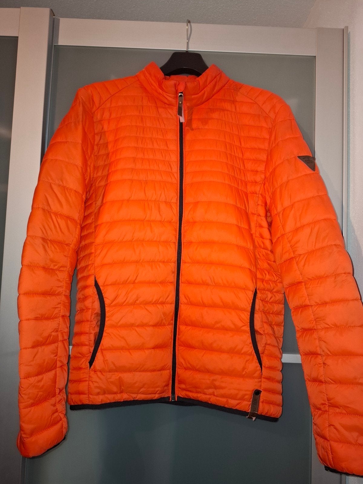 Leuke heren tussenjas maat L, Ophalen of Verzenden, Gedragen, Oranje, INDIGO
