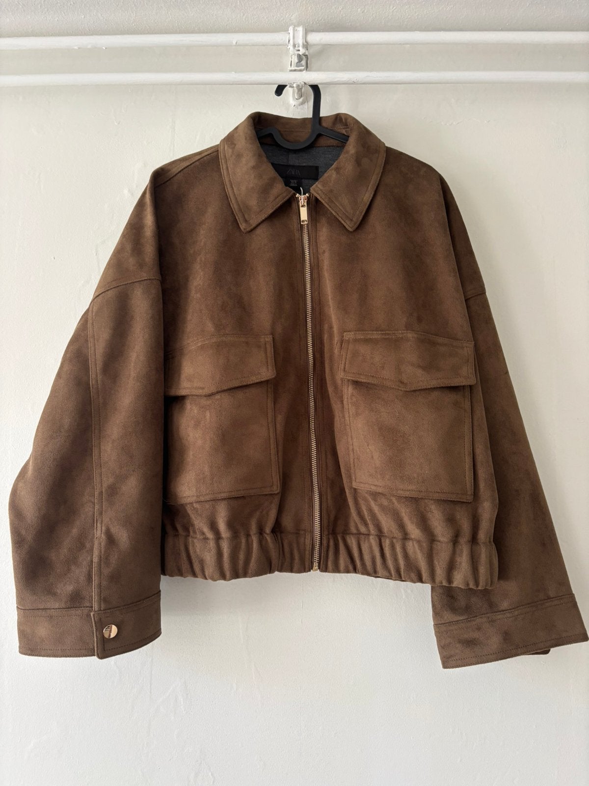 Zara jas maat L nieuw met prijskaartje, Ophalen of Verzenden, Nieuw, Maat 42/44 (L), Bruin