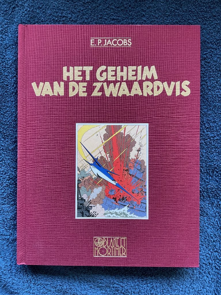 Blake en Mortimer - Het Geheim Van De Zwaardvis - Luxe HC, Eén stripboek, Ophalen of Verzenden, Zo goed als nieuw