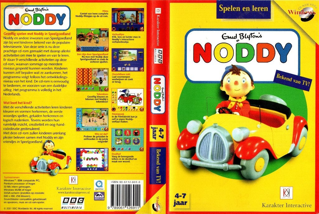 Noddy, 1 speler, Ophalen of Verzenden, Zo goed als nieuw, Vanaf 3 jaar