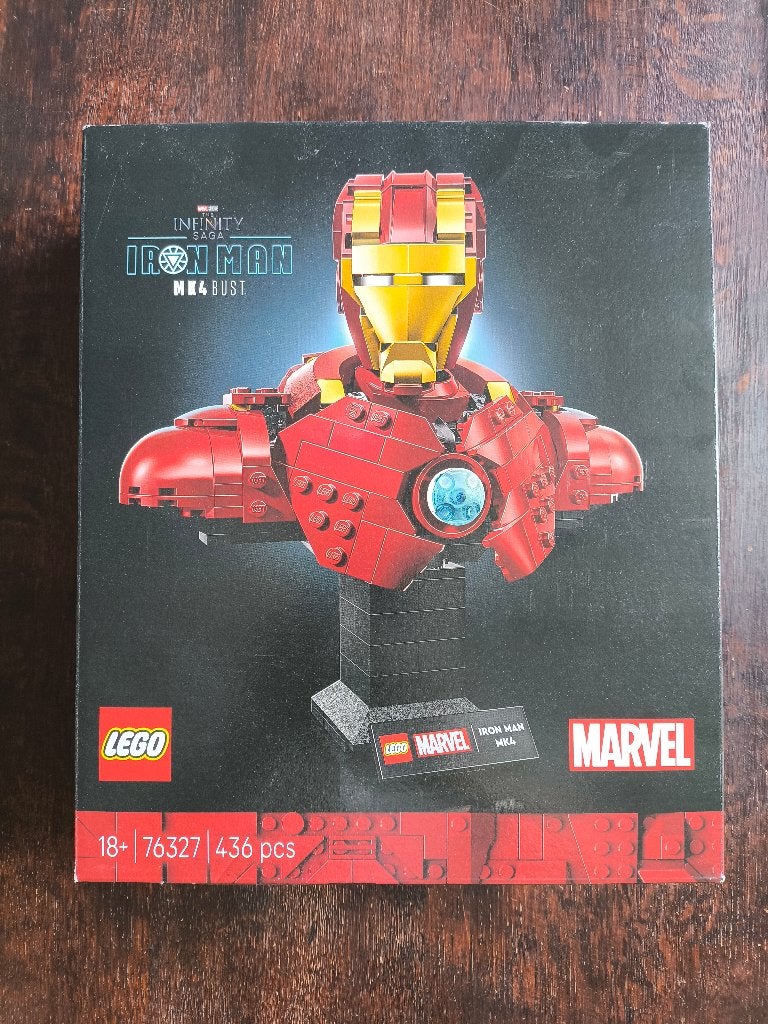 LEGO Marvel Iron Man MK4 Bust (76327), Marvel, Lego, Nieuw, Ophalen of Verzenden