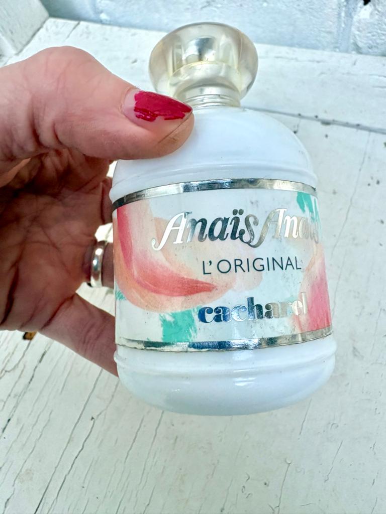 Lege parfumfles Cacharel Anaïs Anaïs L’Original 100 ml, Ophalen of Verzenden, Gebruikt