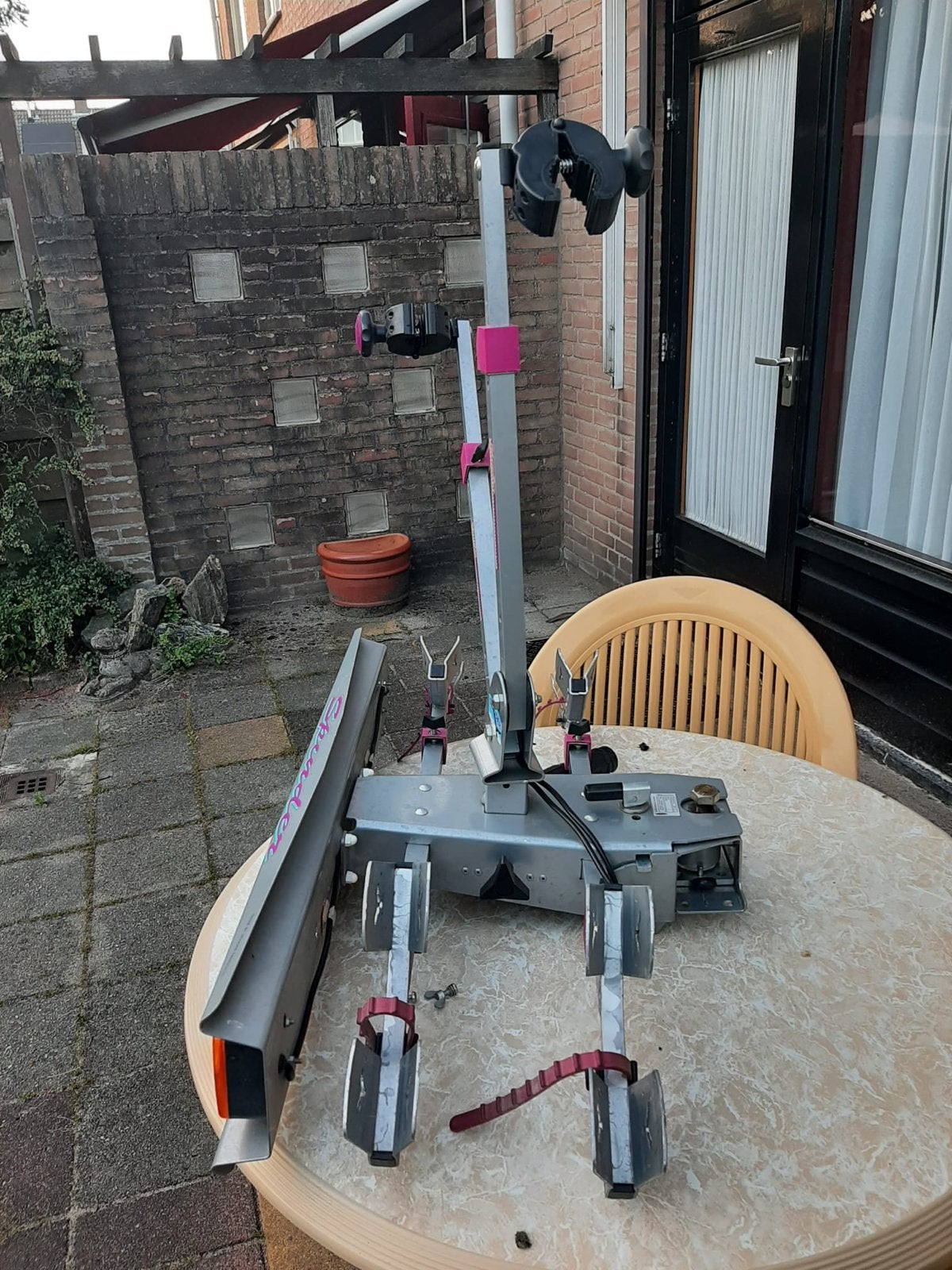 Spinder Trekhaakdrager voor 2 fietsen, Ophalen, 2 fietsen, Gebruikt, Trekhaakdrager