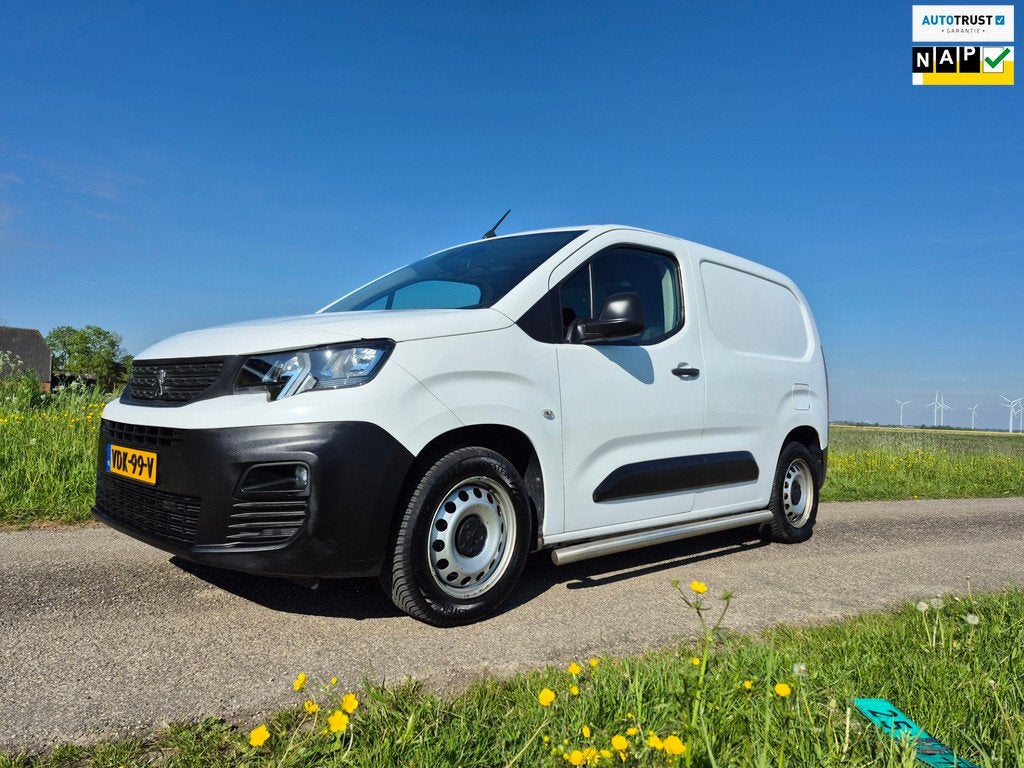 Peugeot Partner 1.5 BlueHDI Inrichting,100pk, Auto's, Voorwielaandrijving, Gebruikt, Euro 6, 4 cilinders
