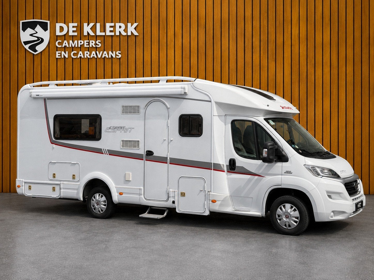 Dethleffs ESPRIT T7010 / Gratis Stalling (bj 2016), Caravans en Kamperen, Dakluik, 7 tot 8 meter, Bedrijf, Diesel