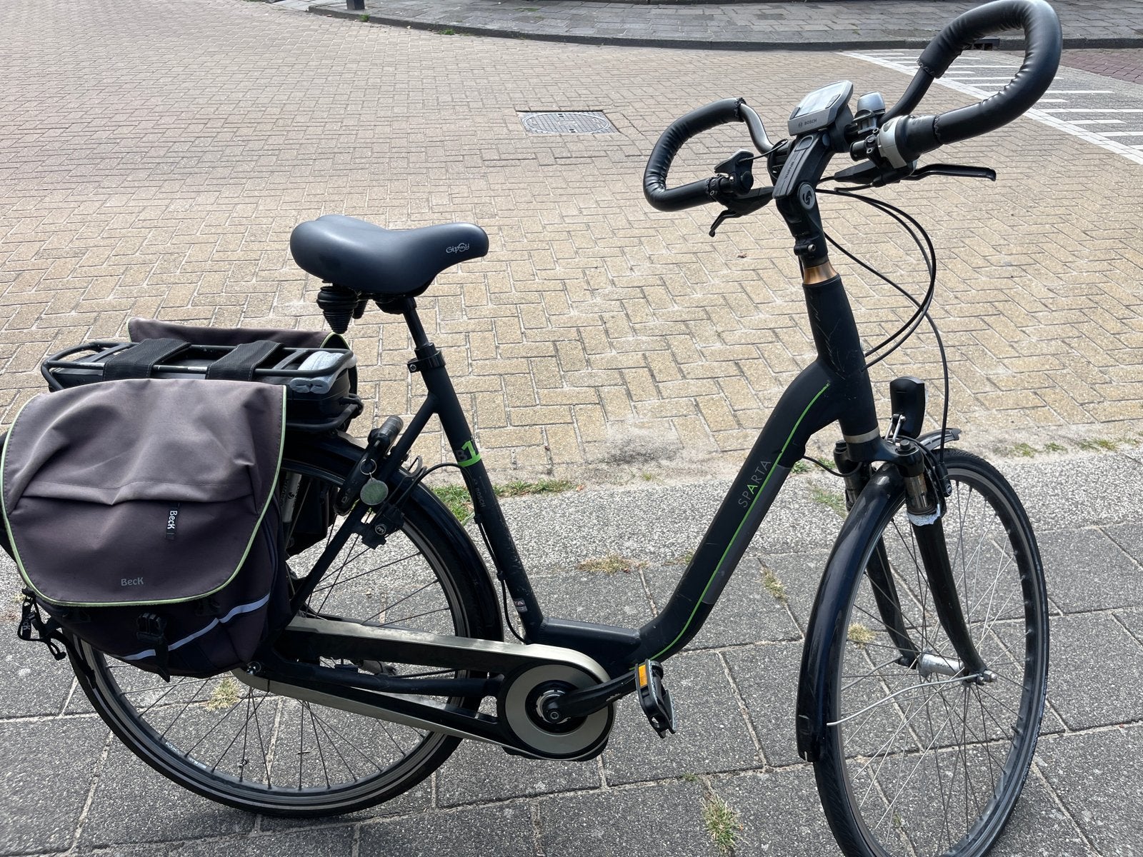 Sparta e-bike met Bosch motor en 1458 km op de teller, Fietsen en Brommers, Elektrische fietsen, Sparta, Gebruikt, Ophalen of Verzenden