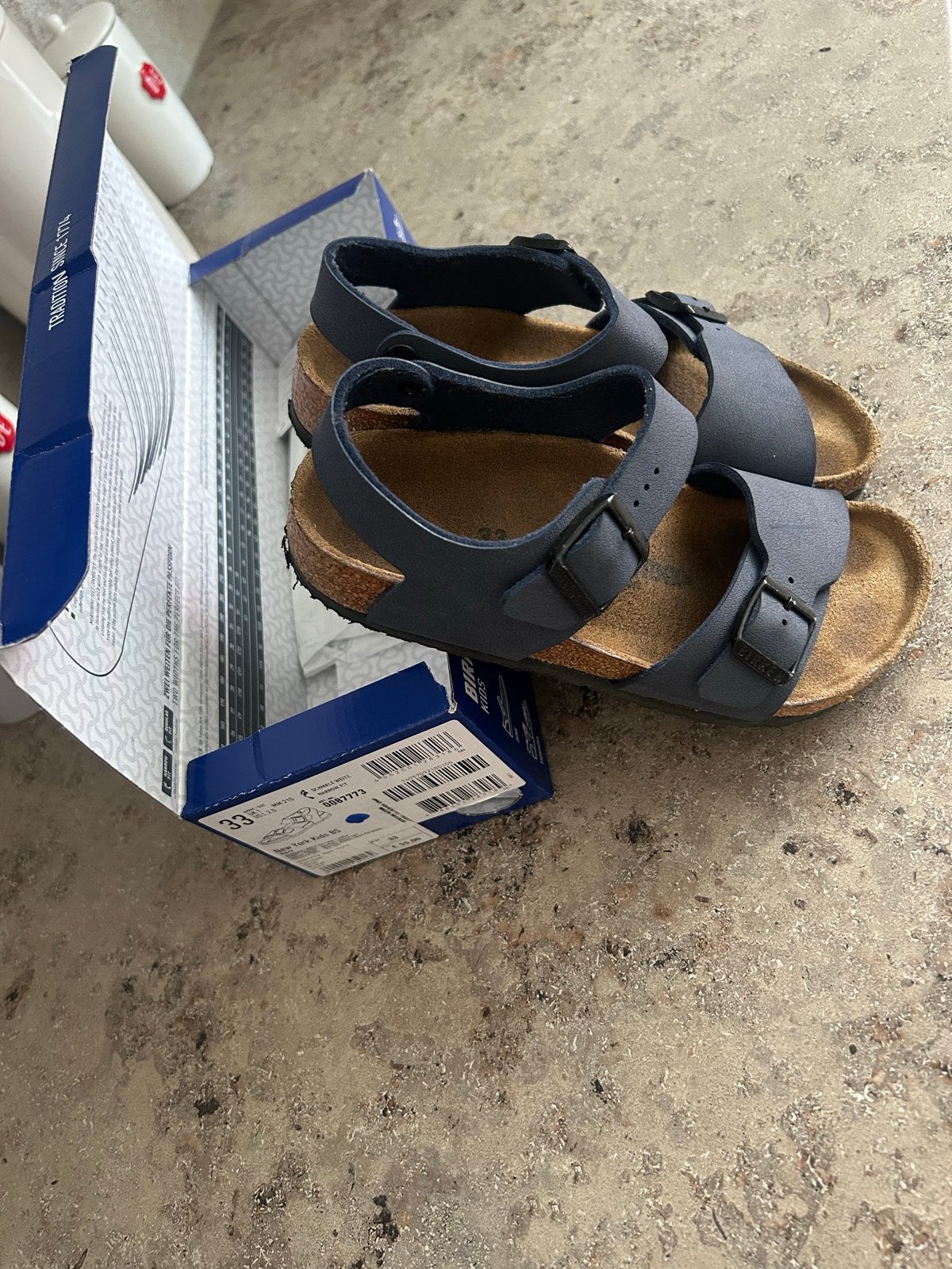 Birkenstock sandalen maat 33, Ophalen of Verzenden, Gebruikt, Jongen of Meisje, Overige typen