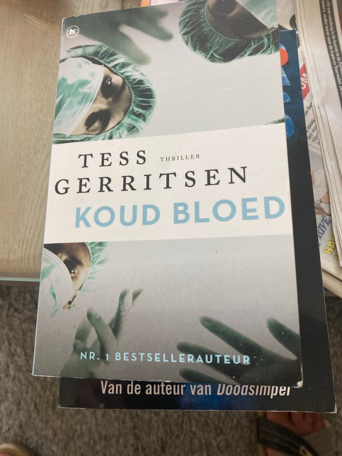Tess Gerritsen - Koud Bloed (Thriller), Ophalen, Gelezen, Nederland
