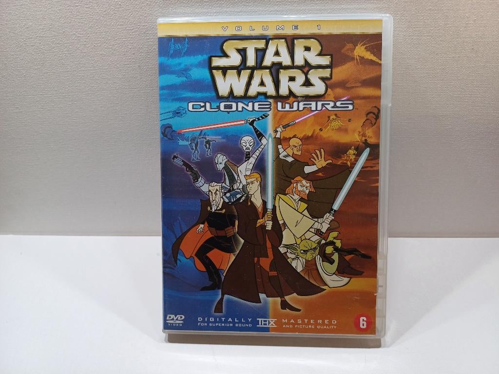 Star Wars Clone Wars Volume 1 DVD, Verzamelen, Star Wars, Zo goed als nieuw, Overige typen, Ophalen of Verzenden