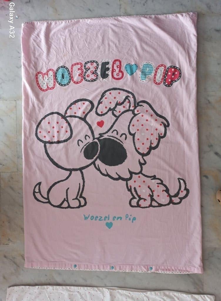 4x peuter dekbedhoes Eenhoorn, Sterren, Uni, Woezel & Pip, Kinderen en Baby's, Overige merken, Meisje, Wit, Ophalen of Verzenden