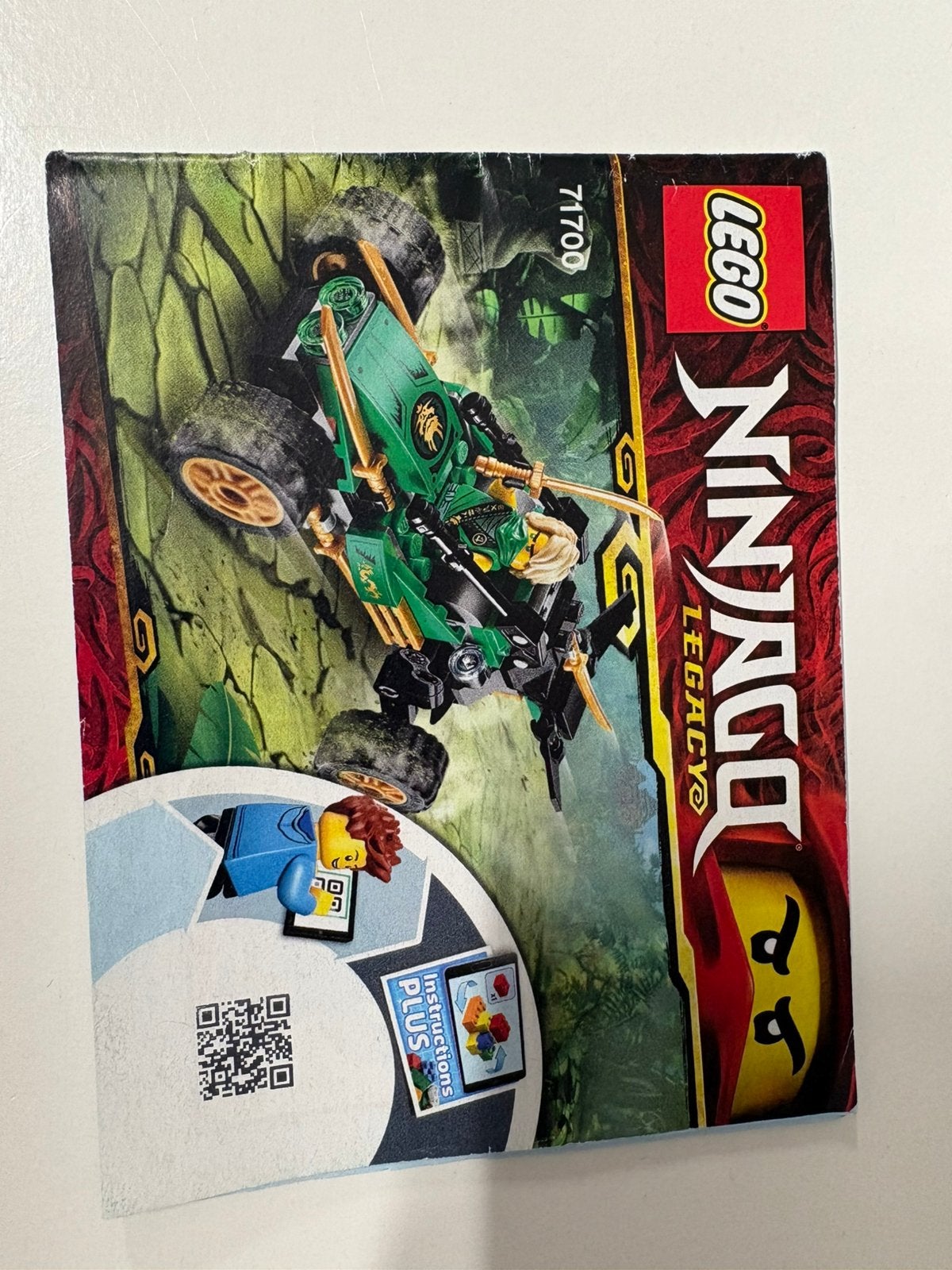 Lego ninjago 71700 jungle raider, Lego, Ophalen of Verzenden, Zo goed als nieuw, Inclusief instructies