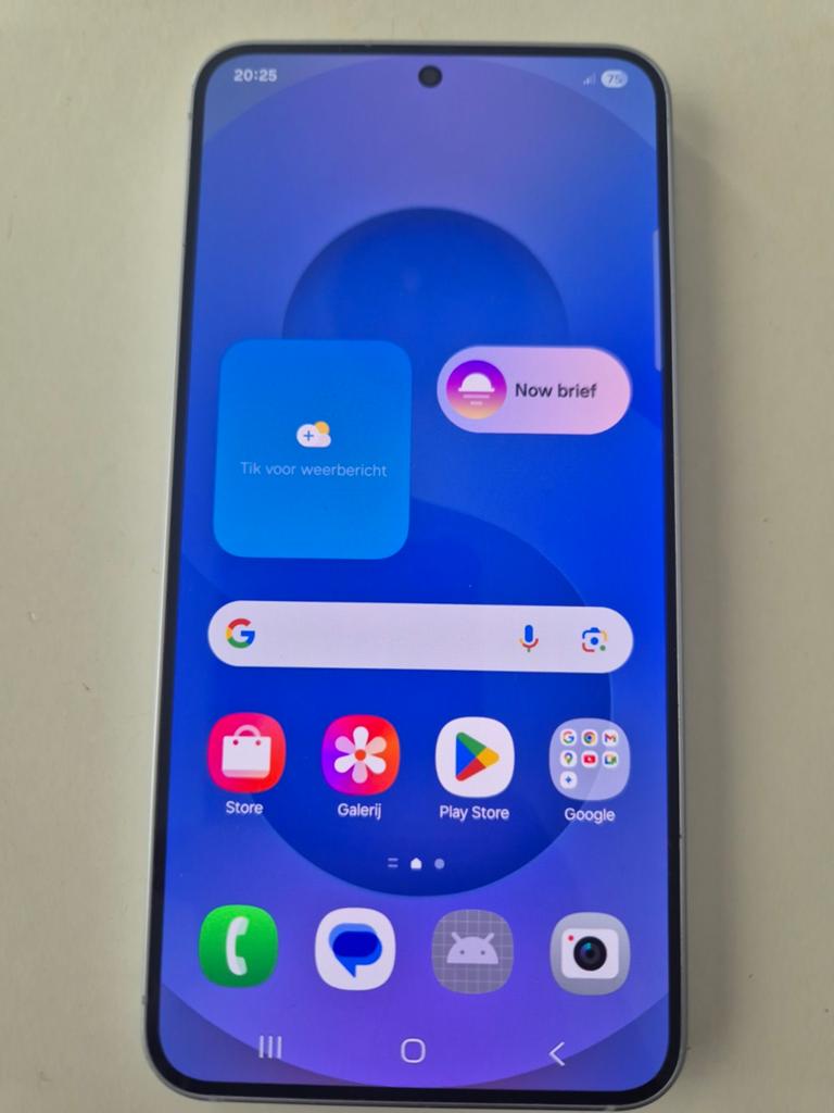Samsung Galaxy S25 256GB, Ophalen, Gebruikt, Overige modellen, Zwart