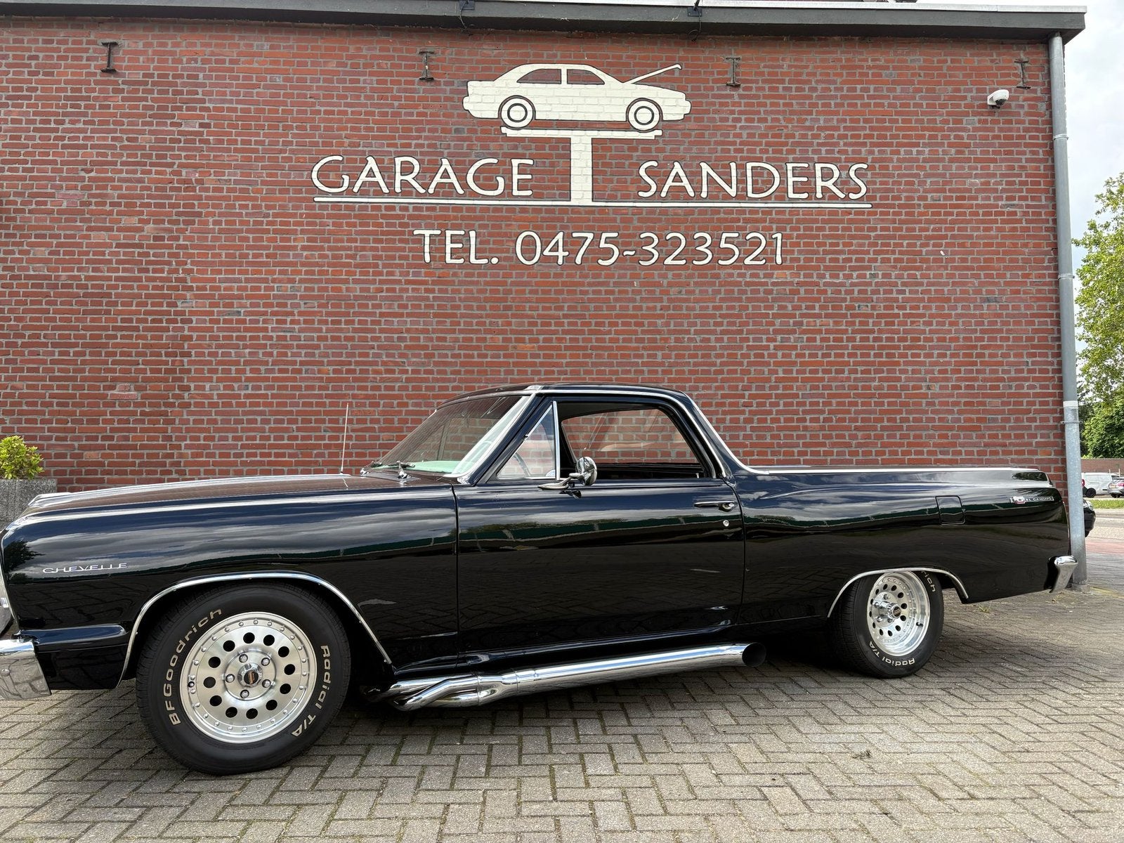 Chevrolet El Camino uit 1964 met NITRO!!, Auto's, Bestelauto's, Automaat, Achterwielaandrijving, 6600 cc, 8 cilinders