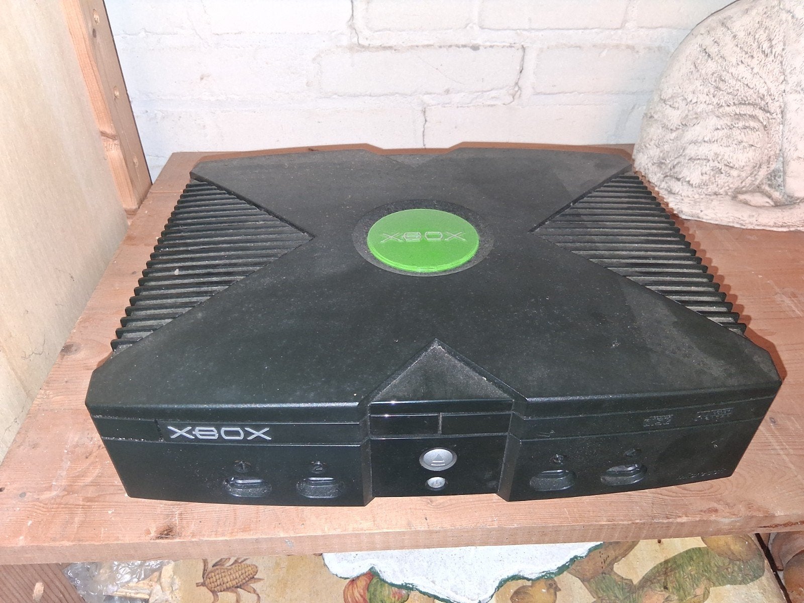 Oud type X box met diverse kabels, Ophalen, Zonder controller