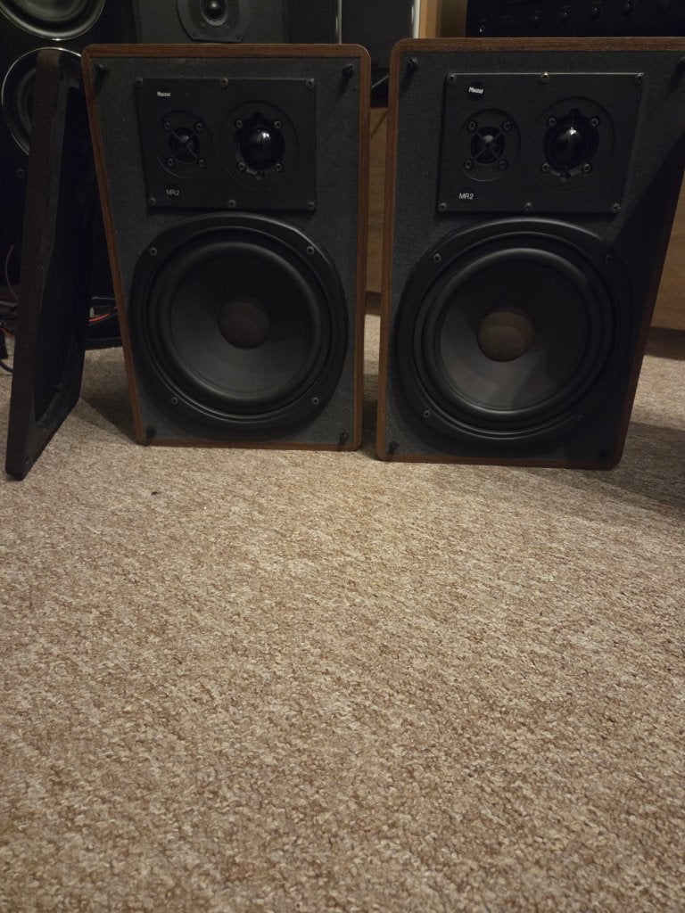 Magnat MIG-Ribbon 2 speakers, Ophalen, Magnat, Zo goed als nieuw, 60 tot 120 watt