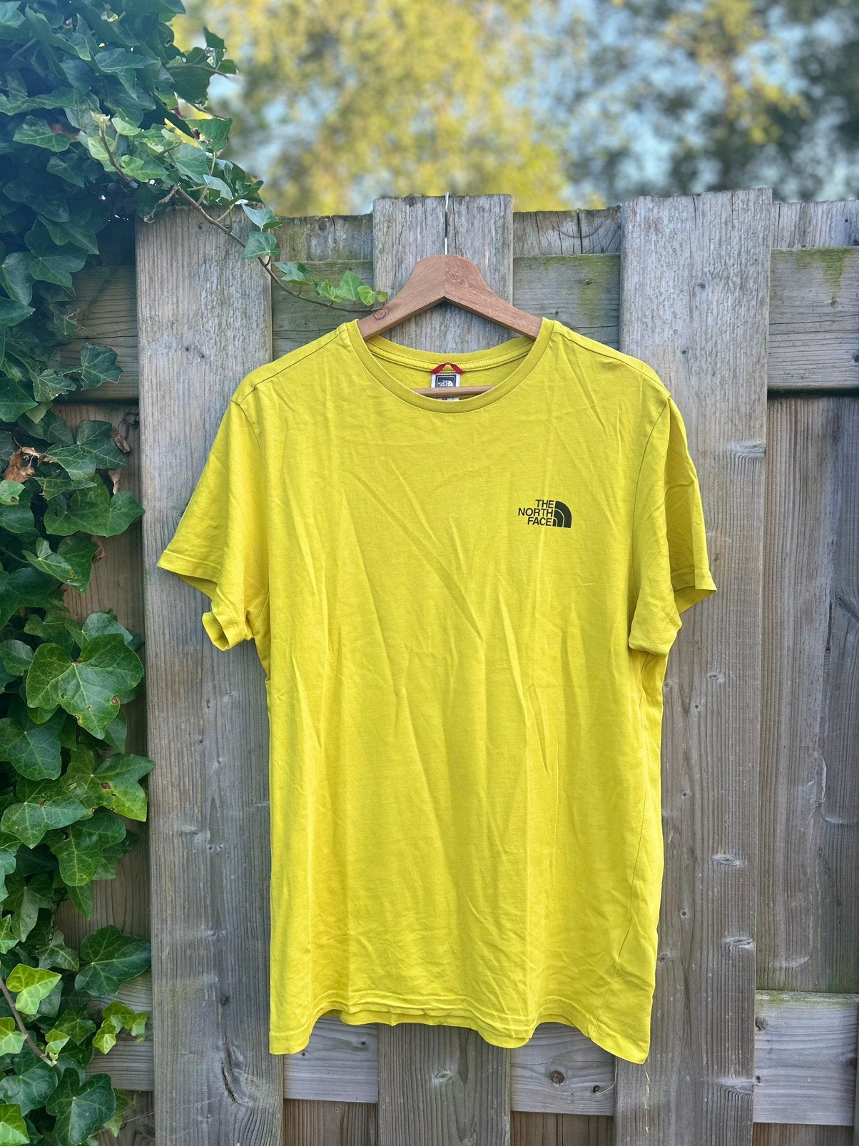 The North Face T-shirt – M, Ophalen of Verzenden, Gedragen, Maat 52/54 (L), Geel
