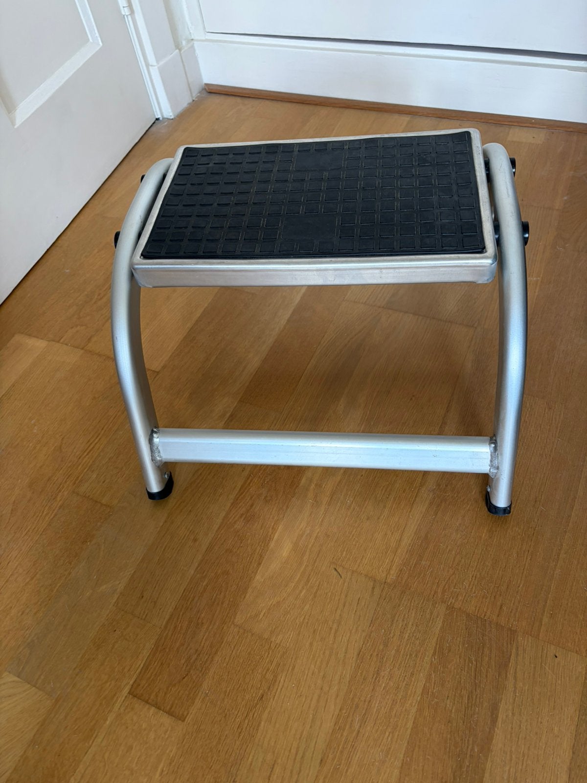 Opstap voor caravan, Ophalen, Gebruikt