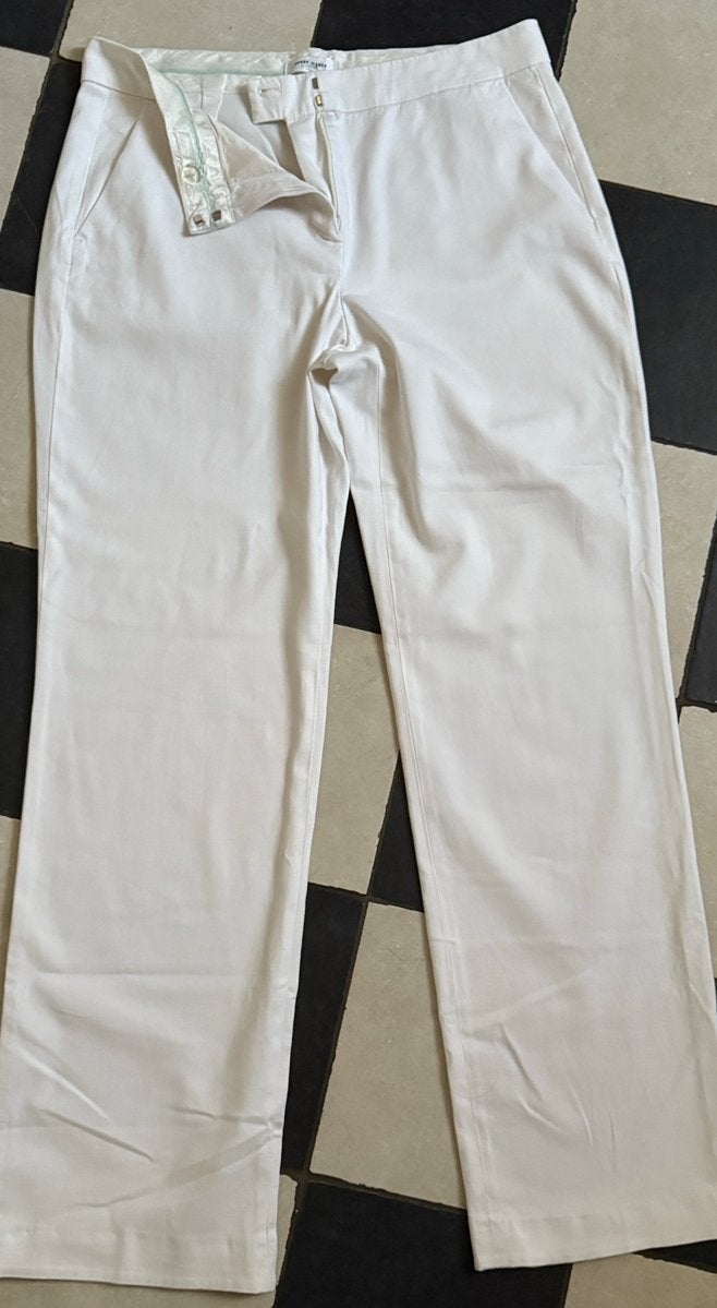 Gerry Weber Collection Pantalon Maat 40, Maat 38/40 (M), Wit, Ophalen of Verzenden, Zo goed als nieuw