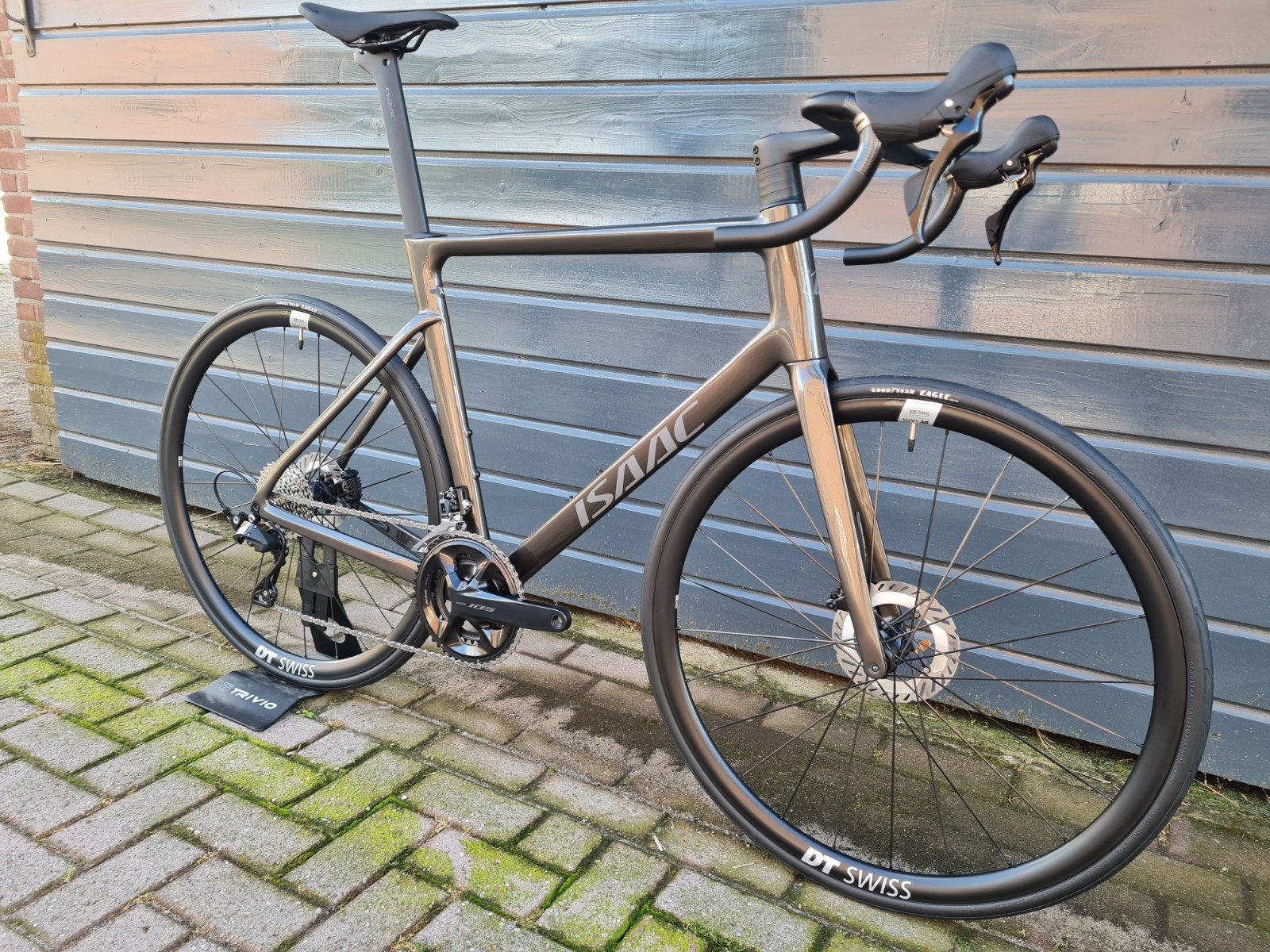 Isaac Boson racefiets L XL Shimano 105 schijfremmen, Overige merken, 28 inch, Info@isaac-cycle.com, Carbon