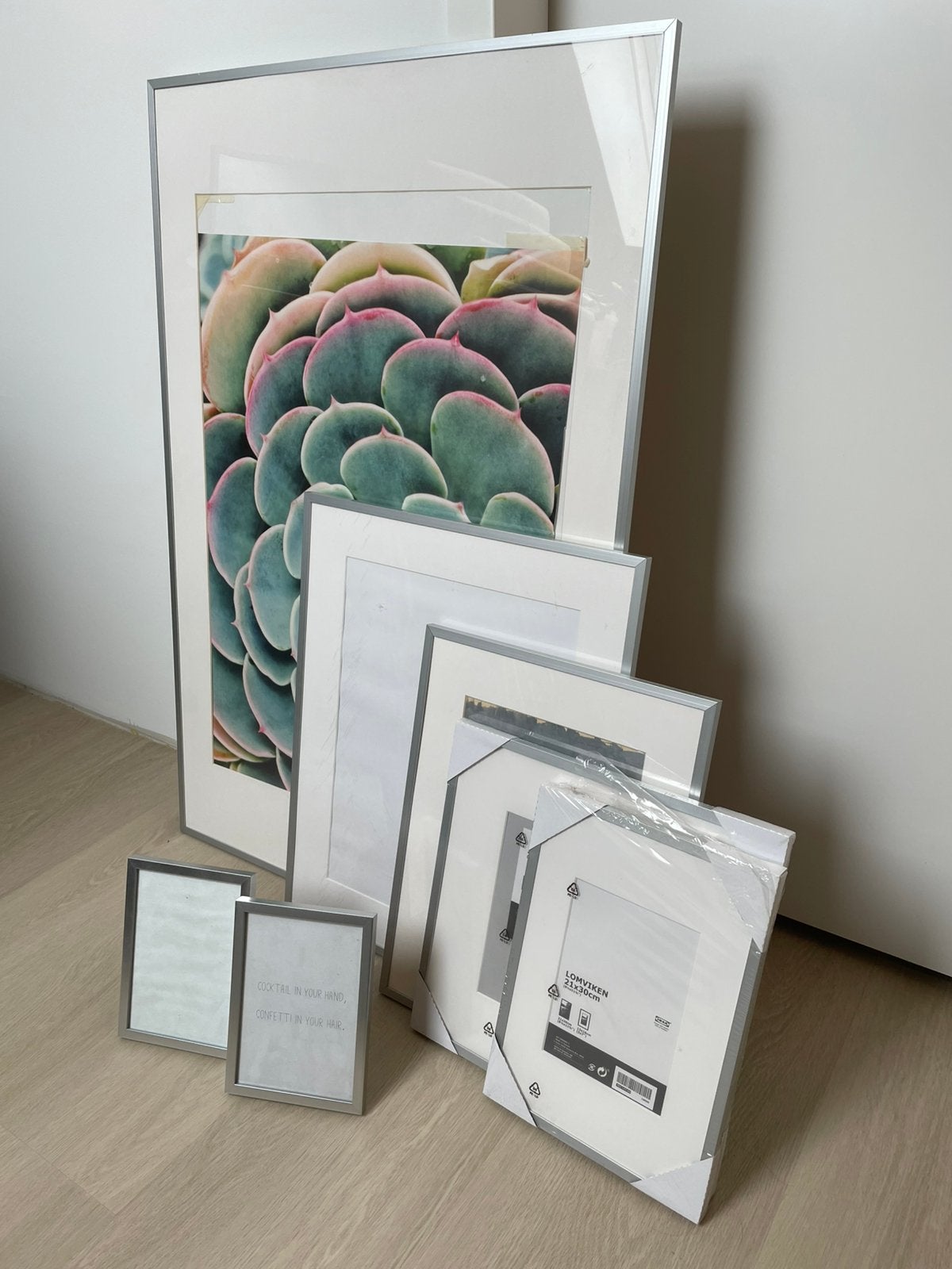 Set fotolijten div formaten 7 stuks, Audio, Tv en Foto, Fotografie | Fotolijsten, Ophalen, Zo goed als nieuw