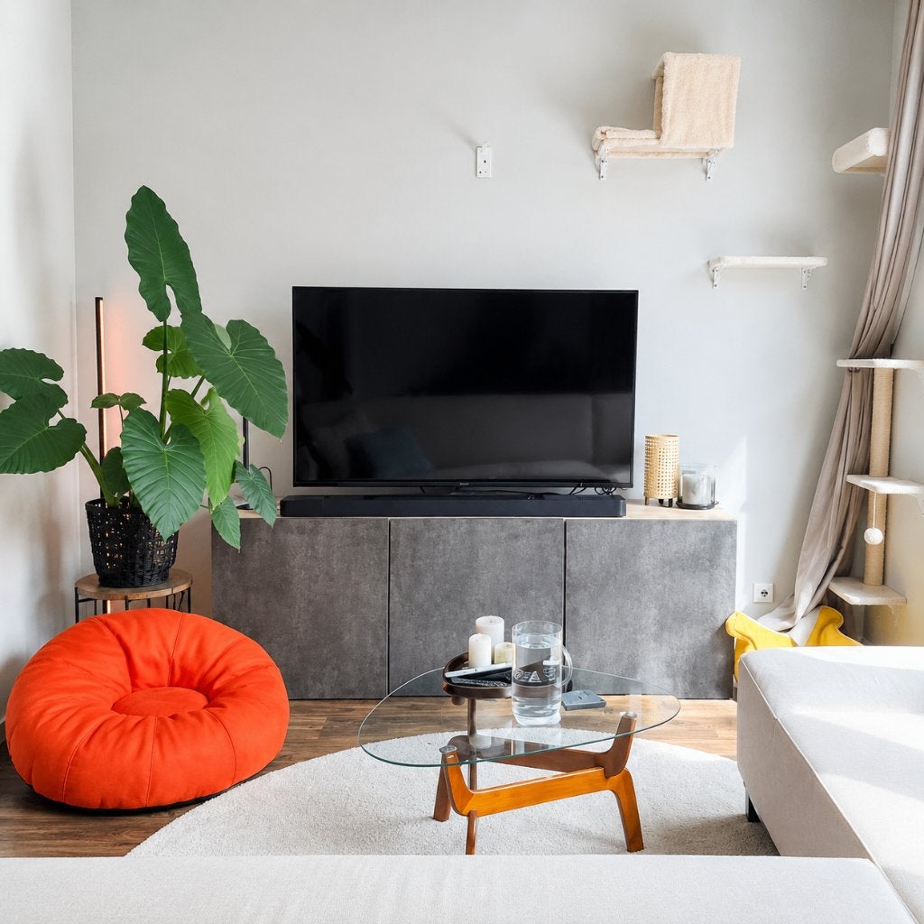 IKEA Besta TV-meubel / Opbergkast met deuren, Ophalen, Gebruikt, 150 tot 200 cm, Minder dan 100 cm