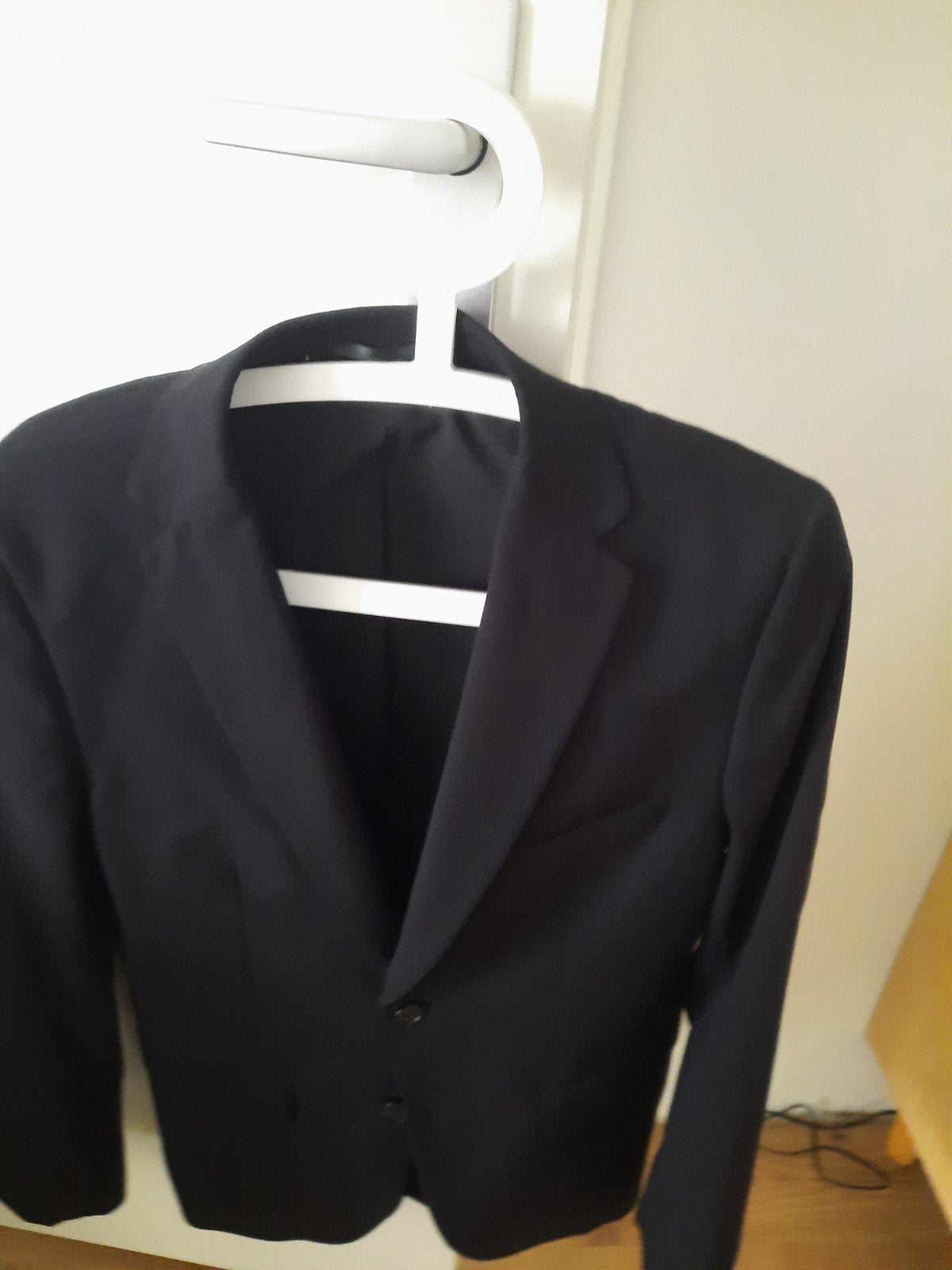 WE Pak Slim Fit Maat 44, Kleding | Heren, Kostuums en Colberts, Ophalen, WE, Zwart, Gedragen