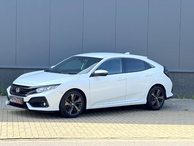 Honda Civic 1.0 i-VTEC Elegance Leer (bj 2019, automaat), Auto's, Honda, 12 maanden, 15 km/l, Gebruikt, Zwart