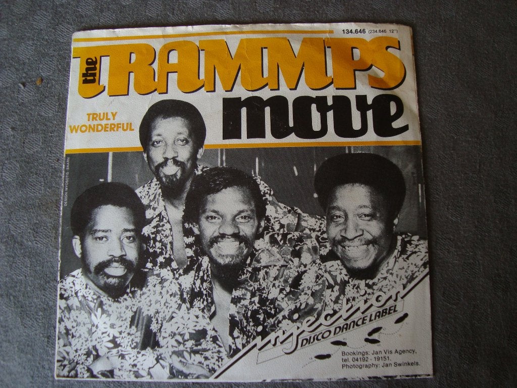 The trammps- move, Cd's en Dvd's, Vinyl Singles, Ophalen of Verzenden, Zo goed als nieuw, Pop