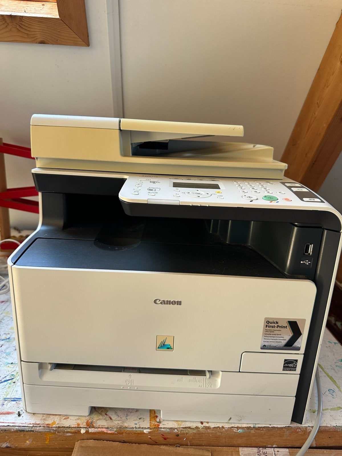Canon i-SENSYS MF8080Cw All-in-One kleurenlaserprinter, Ophalen, Gebruikt, Faxen, All-in-one