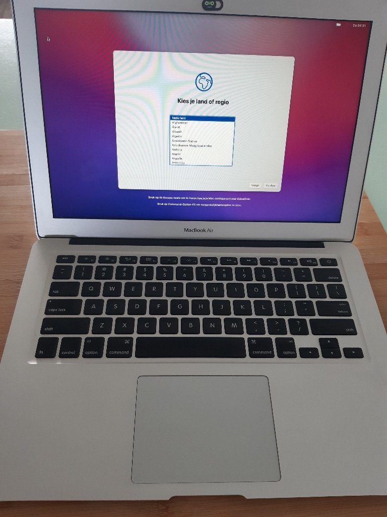 Macbook air uit 2015, Computers en Software, Gebruikt, 256 GB, Qwerty, 8 GB