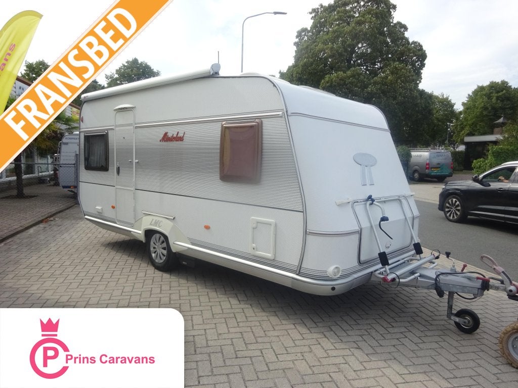 Lmc Munsterland 475 Met Nieuwe Luifel en Mover, Caravans en Kamperen, Caravans, Rondzit, Schokbreker, Bedrijf, 750 - 1000 kg