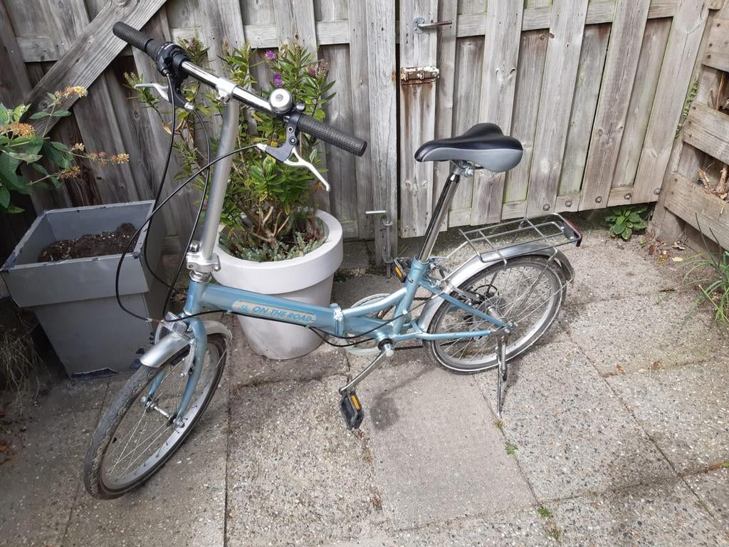 Vouwfiets met versnellingen, weinig gebruikt, Fietsen en Brommers, Fietsen | Vouwfietsen, Ophalen of Verzenden, Zo goed als nieuw