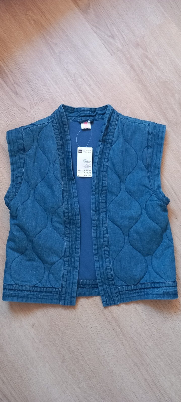 Mooi nieuw Hema gilet/bodywarmer/vest maat 122-128, Ophalen of Verzenden, Nieuw, Meisje, Trui of Vest