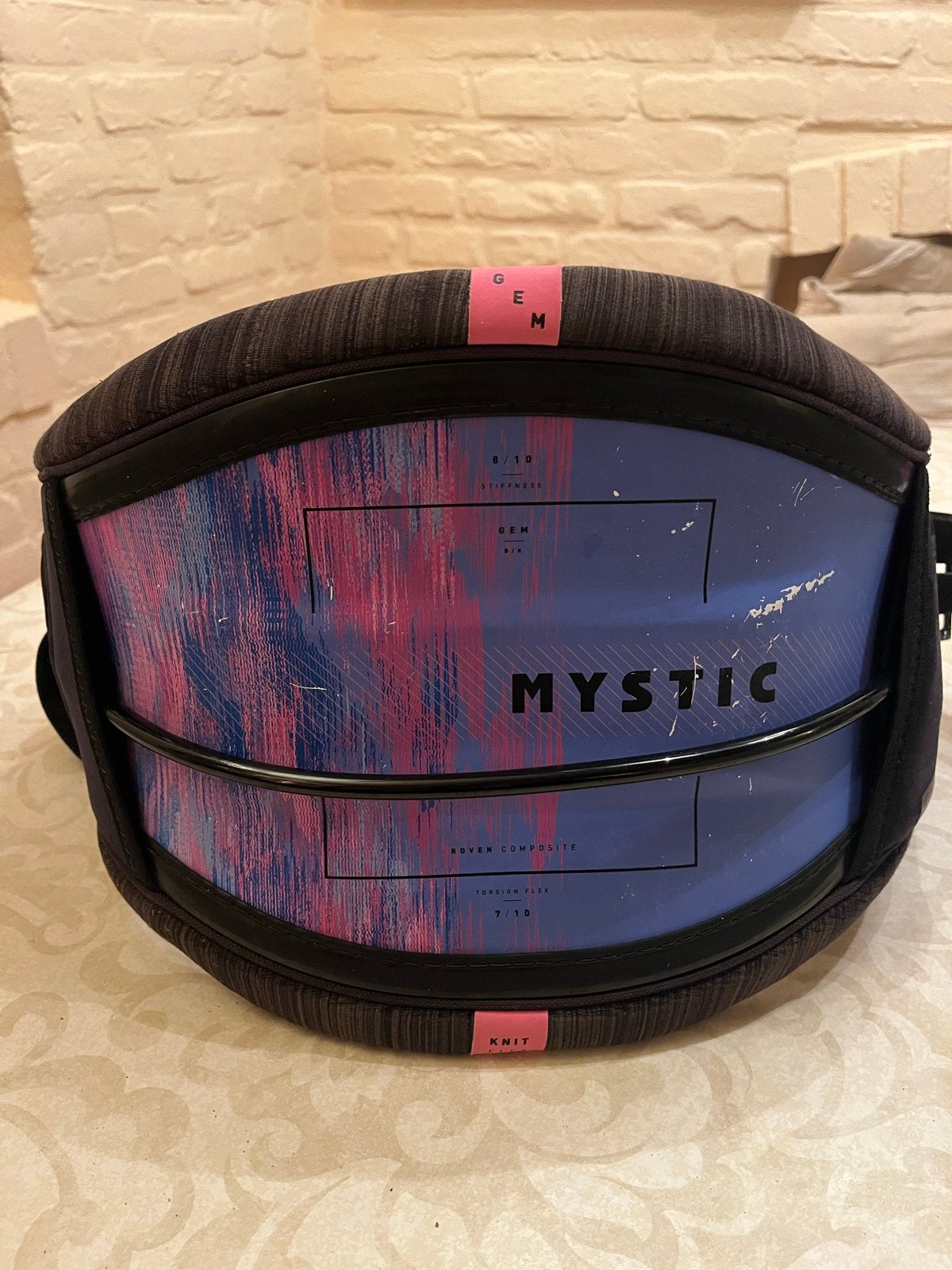 Mystic Gem kitesurf harnas maat M inclusief spreader bar, Trapeze, Geen board, Ophalen of Verzenden, Zo goed als nieuw