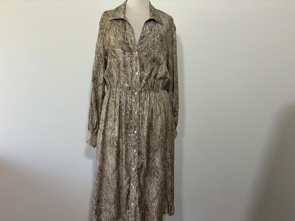 Diega Robe Rosia jurk | Luxe Zijde & Viscose | Nieuw L, Overige kleuren, Maat 42/44 (L), Nieuw, Diega