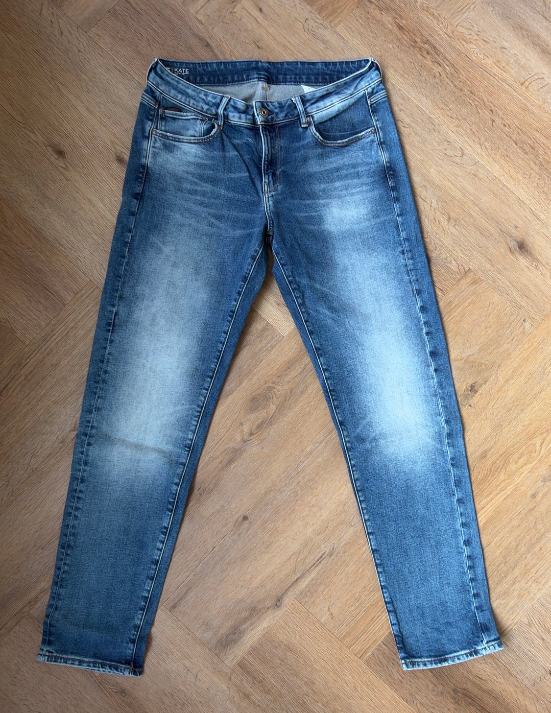 G-Star Kate boyfriend jeans - maat 28x34, Ophalen of Verzenden, Zo goed als nieuw, Blauw, W28 - W29 (confectie 36)