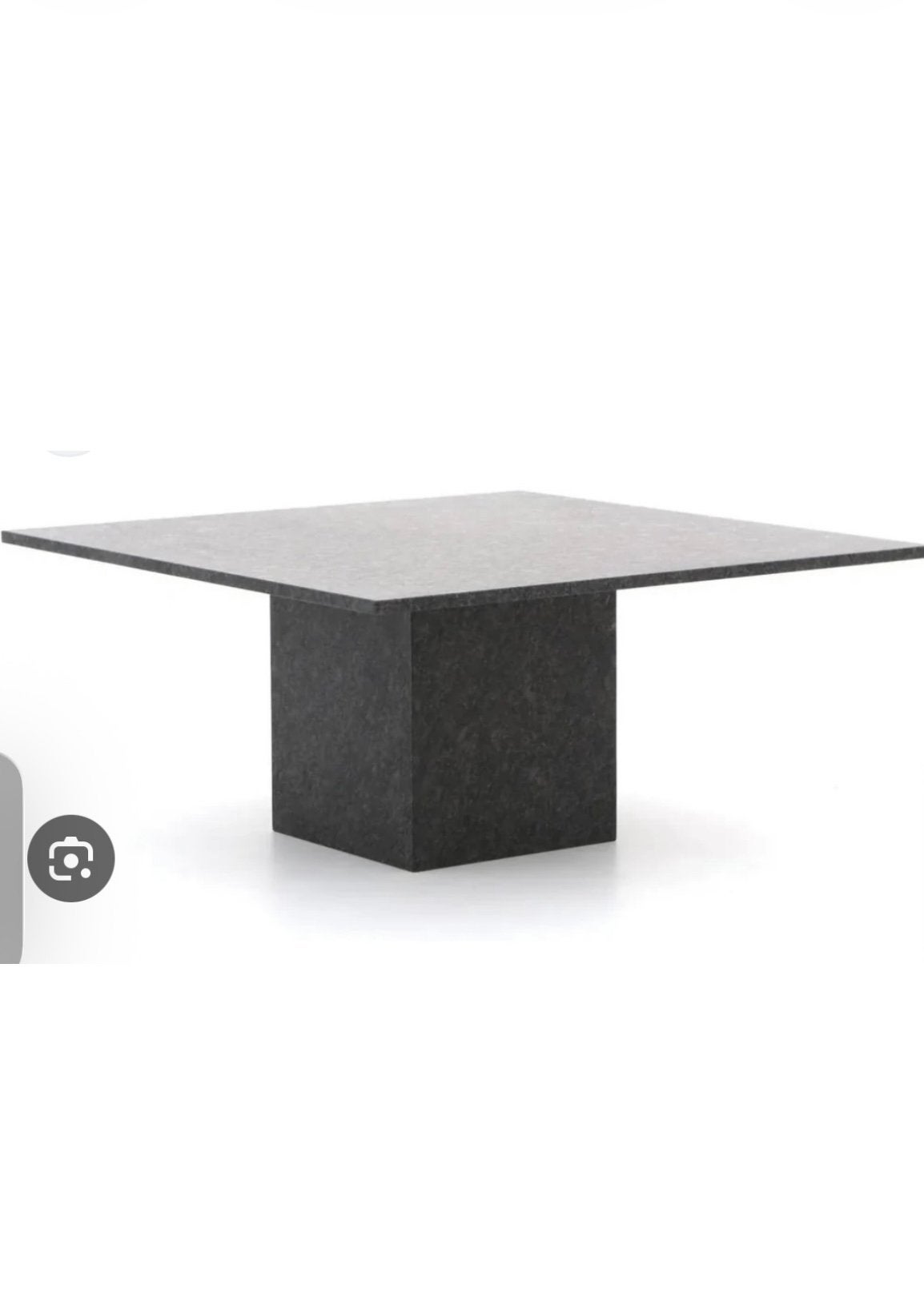 Granieten buiten salontafel, (tuintafel) atraciet, Ophalen, Gebruikt, Vierkant
