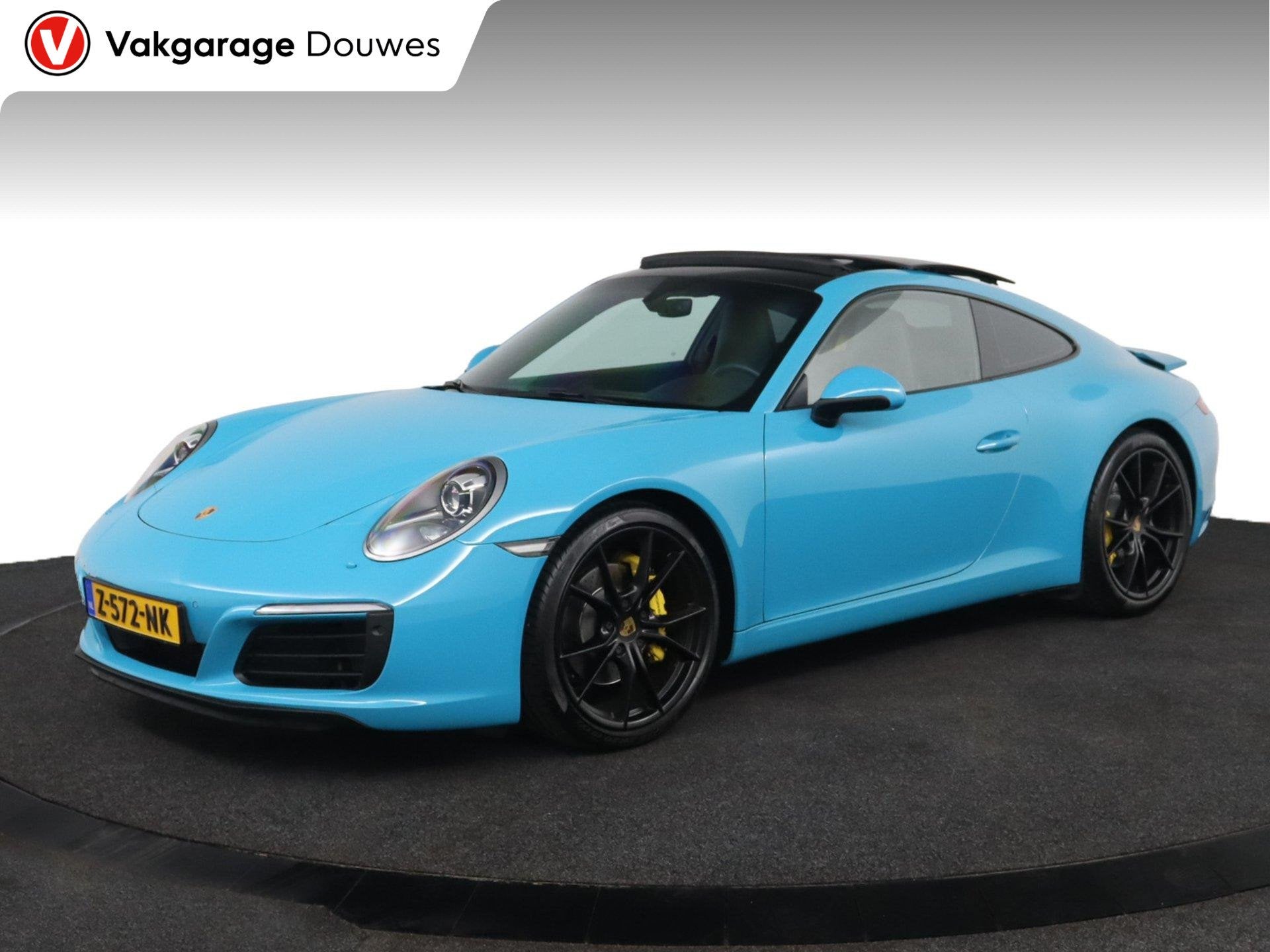 Porsche 911 3.0 Carrera |Sport Chrono|Pano|DOH|Miami Blue|, Achterwielaandrijving, Gebruikt, 1476 kg, Leder
