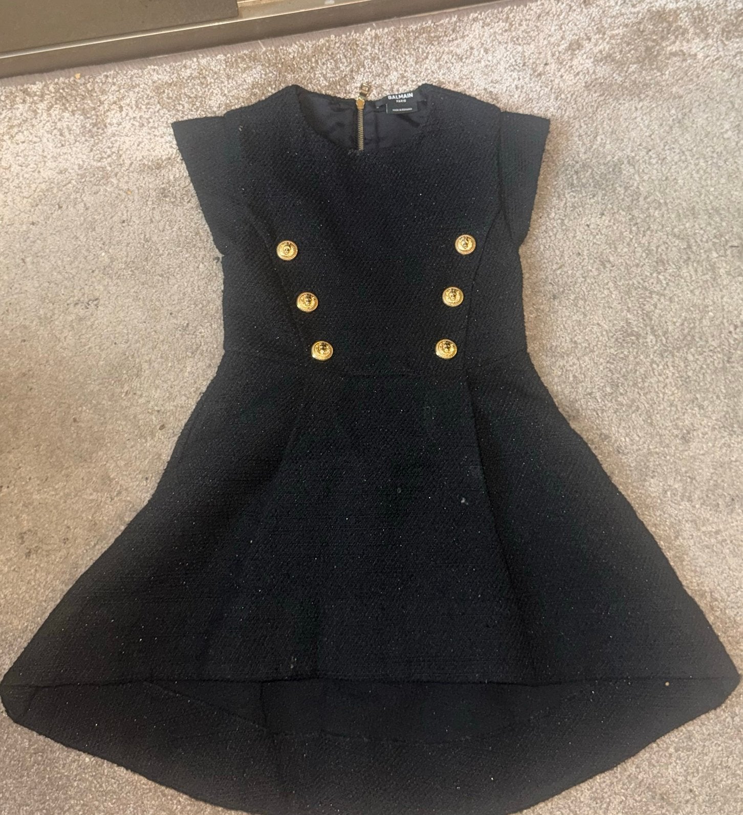 Balmain meisjes jurk glitter, Ophalen of Verzenden, Zo goed als nieuw, Meisje, Jurk of Rok