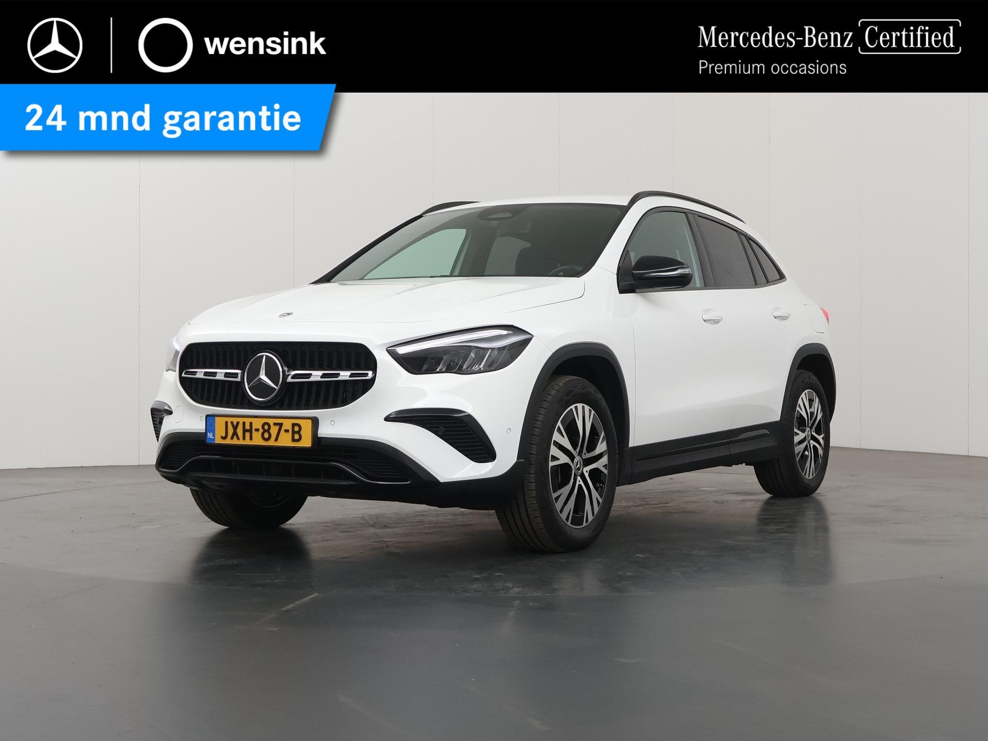Mercedes-Benz GLA-klasse 250 e Luxury Line | Night pakket |, Auto's, Dealer onderhouden, 4 cilinders, 16 kWh, Wit