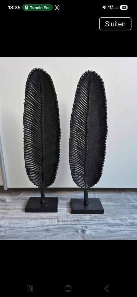2 mooie ornamenten, Huis en Inrichting, Woonaccessoires | Overige, Ophalen of Verzenden, Zo goed als nieuw