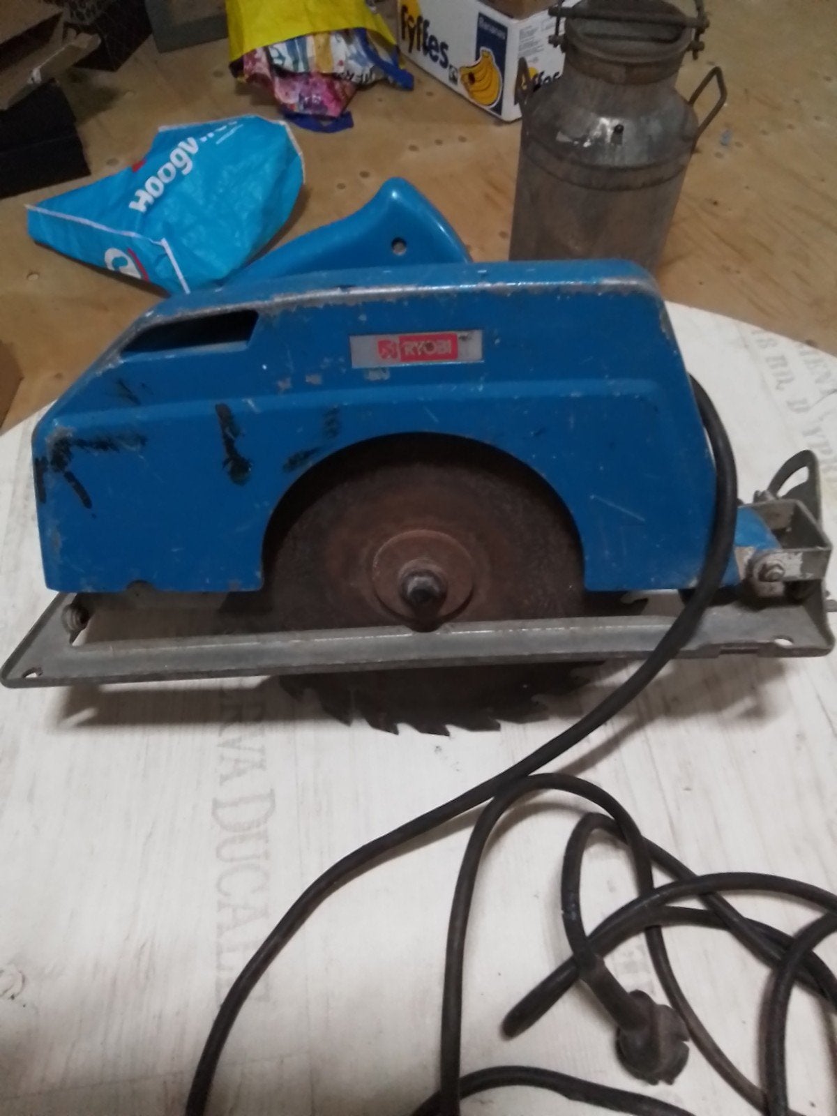 Cirkelzaag 1700 watt, Ophalen, Gebruikt, Cirkelzaag, 70 mm of meer