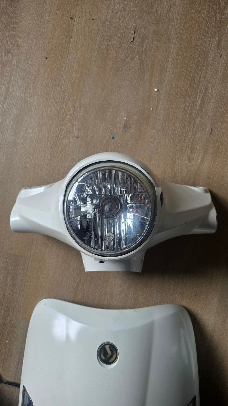 Stuurkap en front Sym Fiddle 2 met lichtunits, Ophalen of Verzenden, Gebruikt