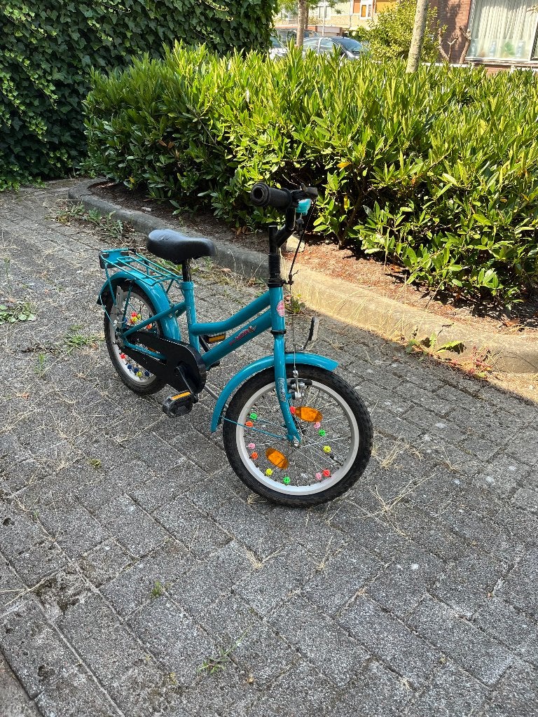 Loekie Flijer kinderfiets, Gebruikt, Ophalen of Verzenden, Minder dan 16 inch, Loekie Flijer
