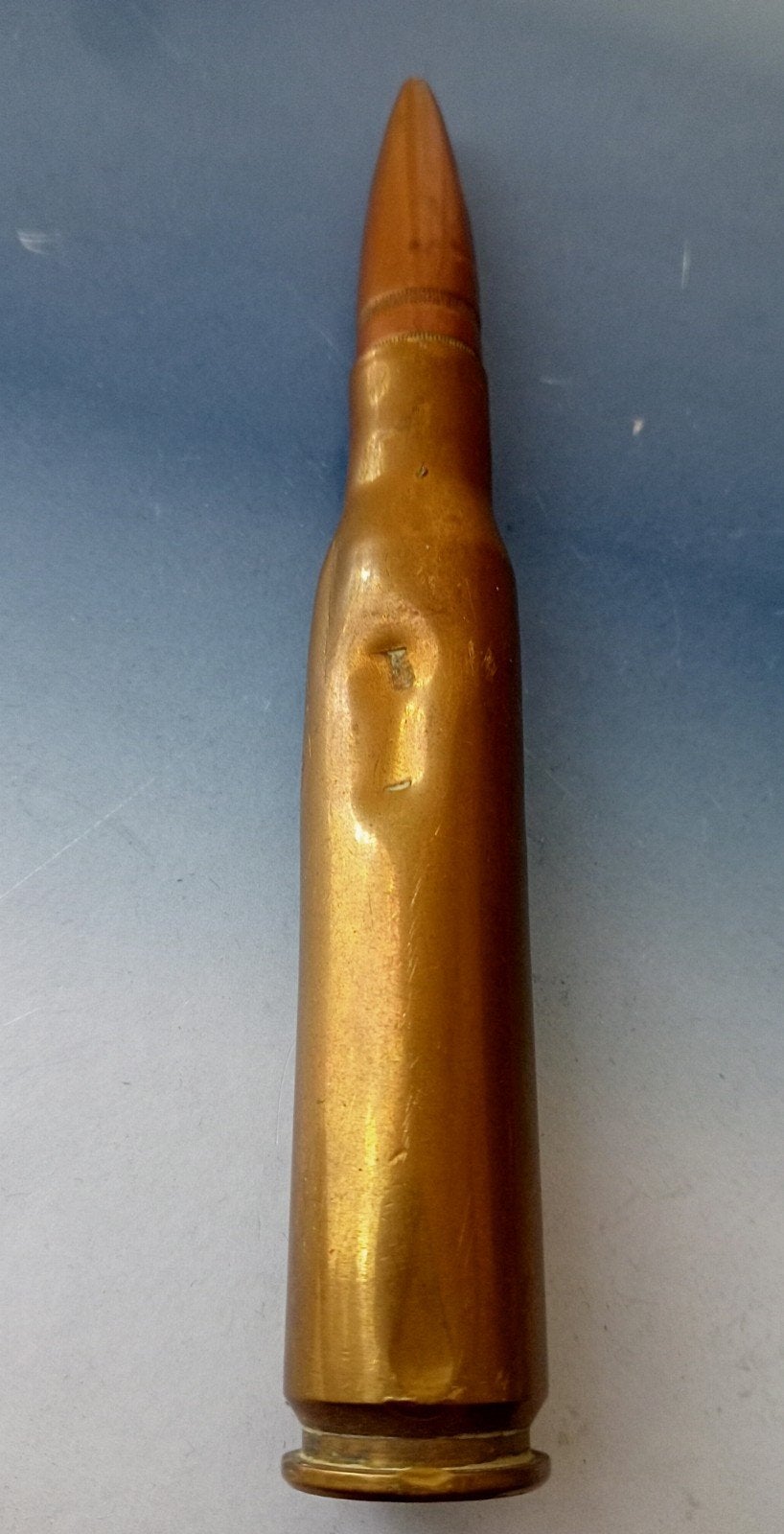 Zoldervondst: Afgeschoten  .50 ww2, Ophalen of Verzenden, Luchtmacht, Amerika, Hulzen of Bodemvondsten