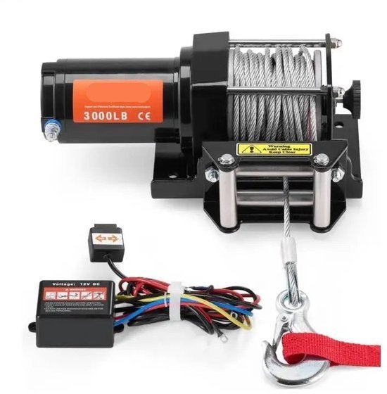 Elektrische Lier - Lier - Takel - Tackle - 3000lbs - Staalka, Corvance B.V., Verzenden, Nieuw, Corvancebol@gmail.com