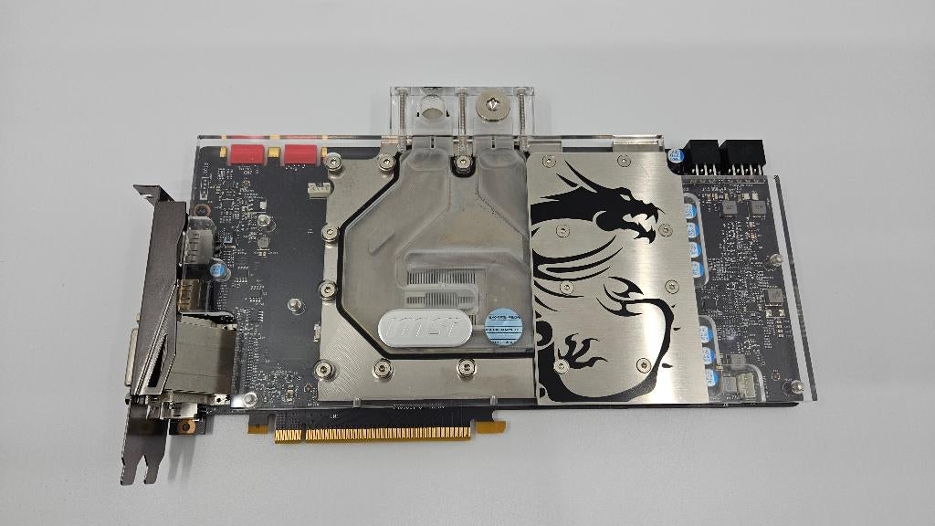 MSI GTX 1080 Sea Hawk EK, PCI-Express 3, Gebruikt, HDMI, Ophalen of Verzenden