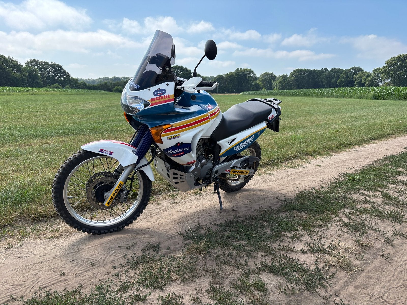 Honda XL650V Transalp 2004 Rothmans kleuren, 2 cilinders, Sportuitlaat, Gebruikt, Particulier