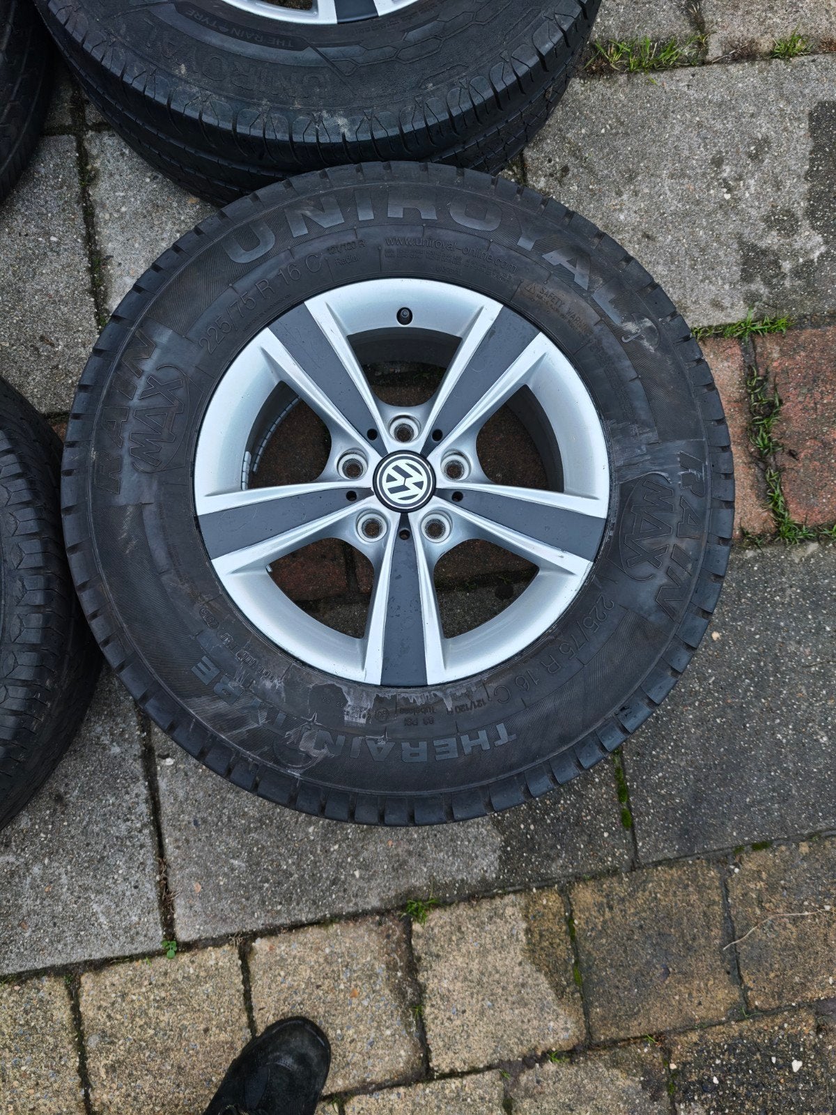 MAN TGE VW Crafter aluvelgen met banden, Ophalen, Bestelwagen, 16 inch, Band(en)
