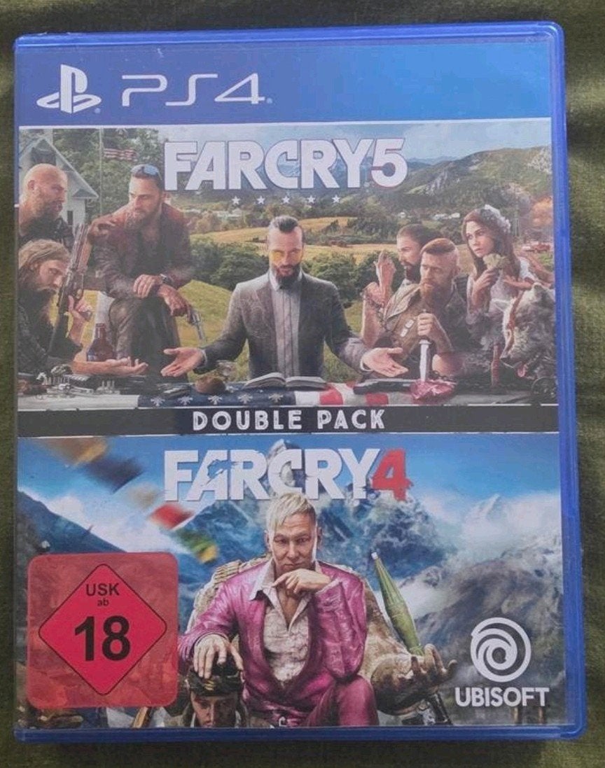 Far Cry 5 & Far Cry 4 Double Pack PS4, Online, Vanaf 18 jaar, Shooter, 1 speler